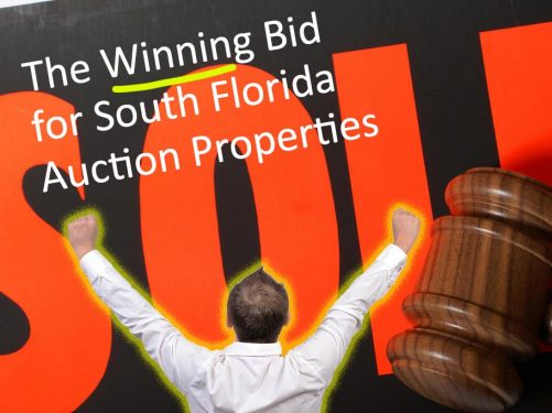 how to place the winning bid at the county foreclosure auction
