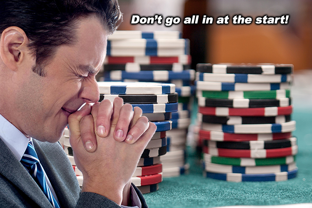 Don’t Go all in at the Start of online Courthouse Auctions!