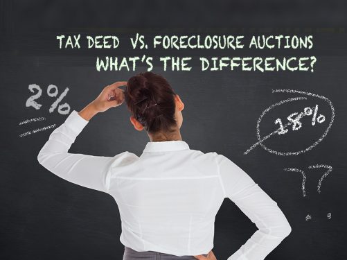 Tax Deed vs. Foreclosure Auctions