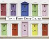 Top 10 Front Door Colors 2020