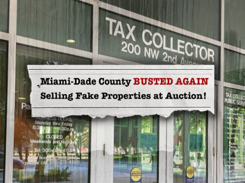 Miami-Dade County Busted Selling Fake Properties AGAIN!