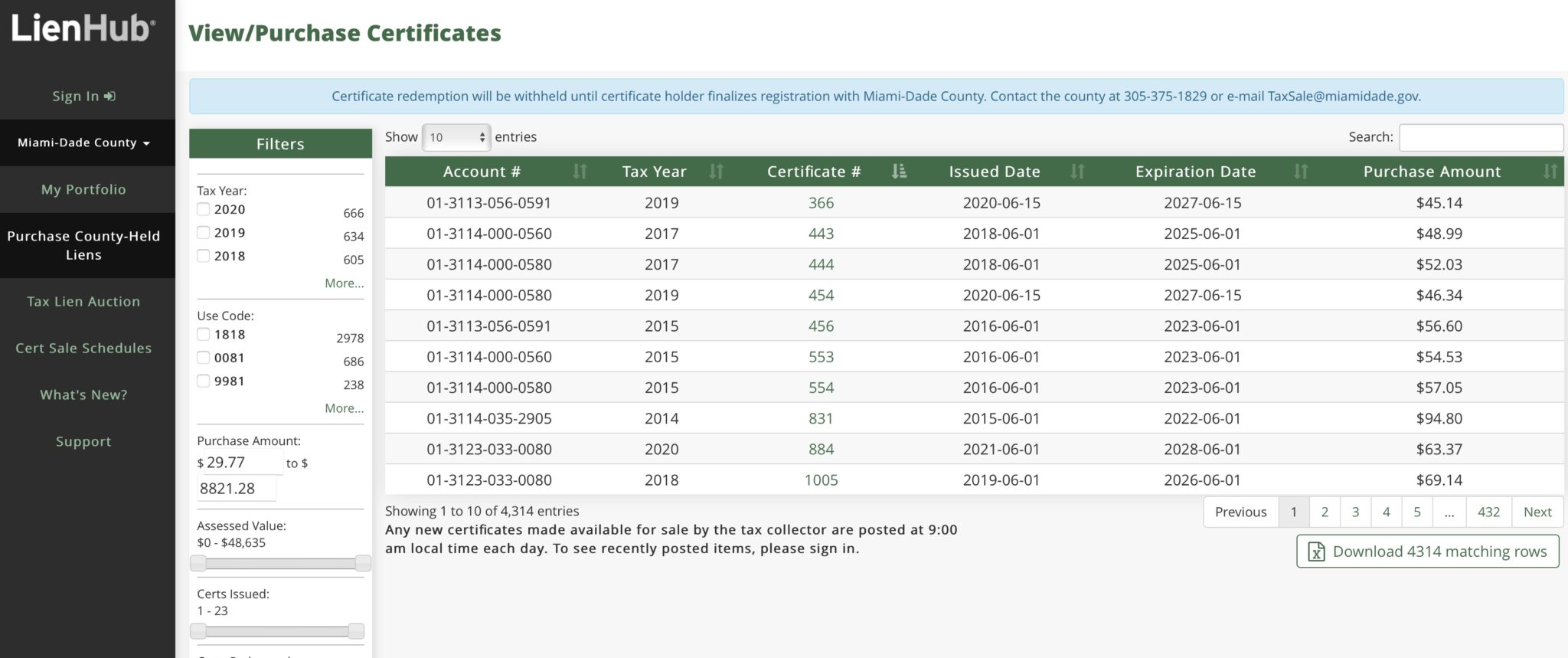 Tax Certificate and Tax Deed Sales - PropertyOnion