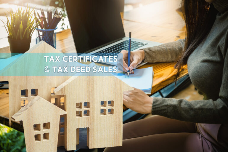 Tax Certificate and Tax Deed Sales