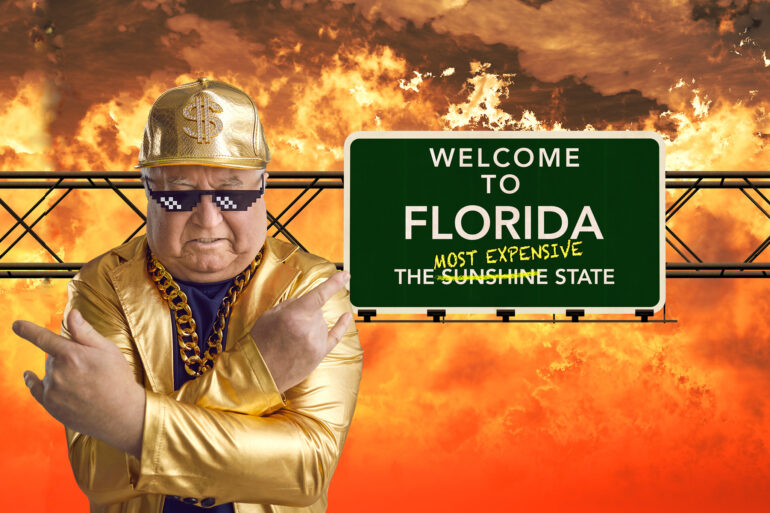 Florida is now Most expensive state