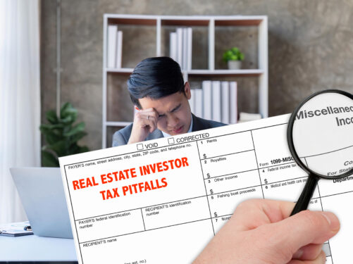 real estate investor tax pitfalls