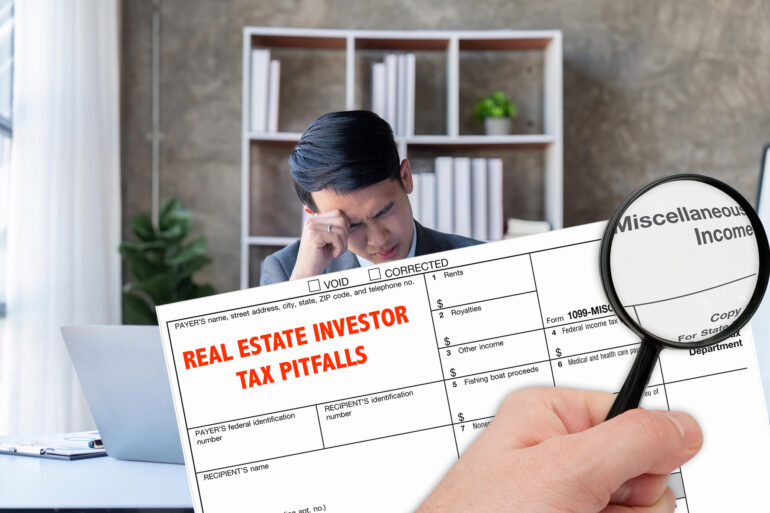 real estate investor tax pitfalls