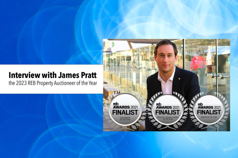 Interview with the 2023 Property Auctioneer of the Year: James Pratt