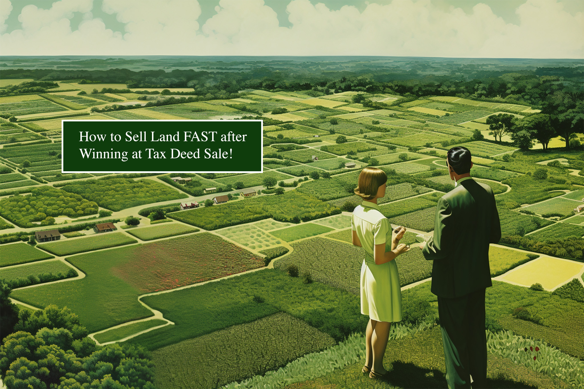 How to Sell Land FAST after Winning at Tax Deed Sale!