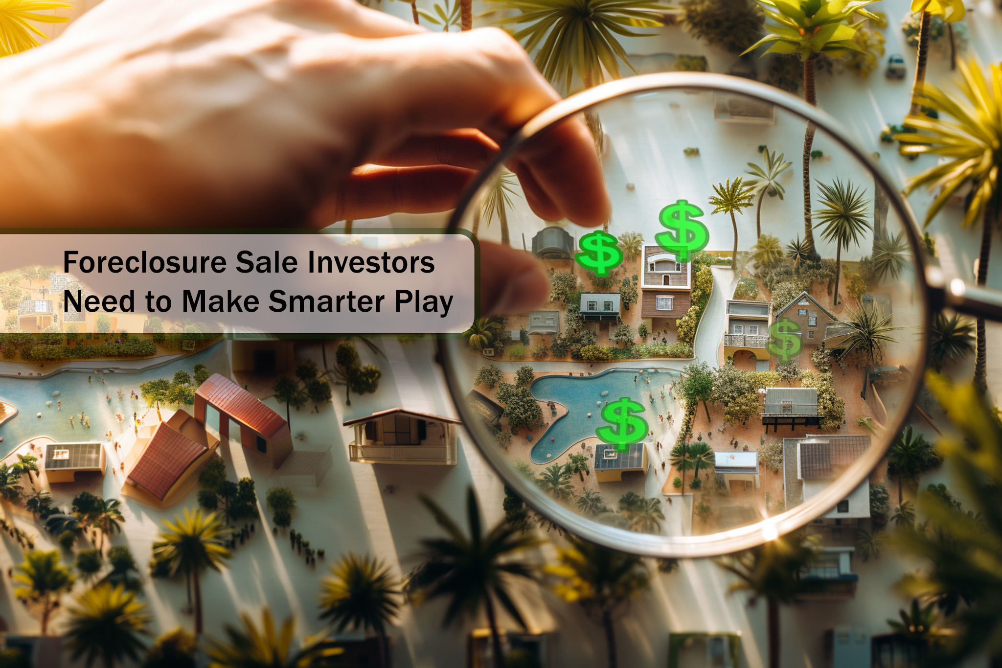 With Limited Real Estate Inventory in Florida, Foreclosure Sale Investors Need to Make Smarter Plays