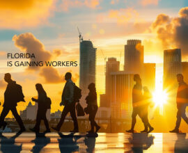Florida Gains Workers again