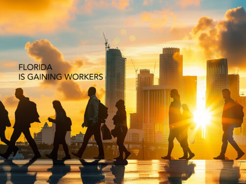 Florida Gains Workers again