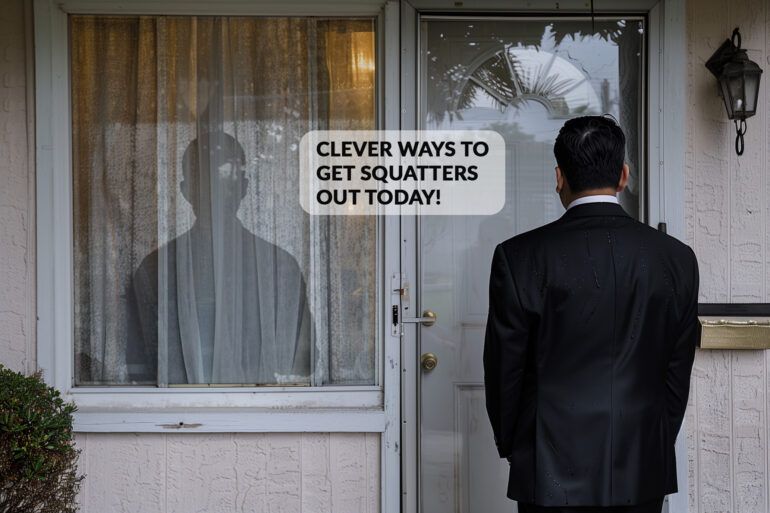 Get Squatters out of foreclosures