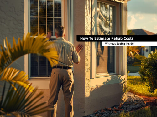 How to Estimate Rehab costs Without Seeing Inside