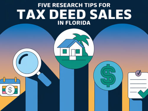 Five Research Tips for Tax Deed Sales in Florida