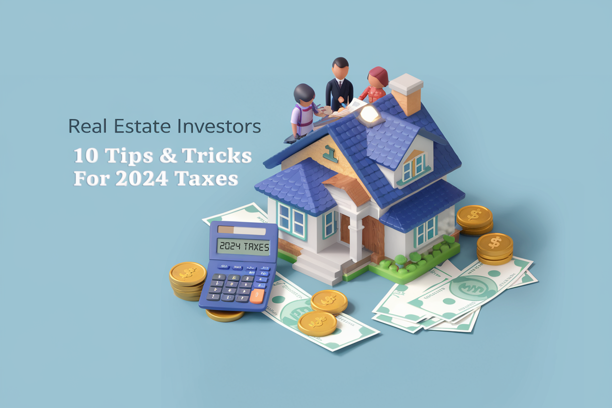 10 Tips for Real Estate Investors to Prepare for 2024 Taxes