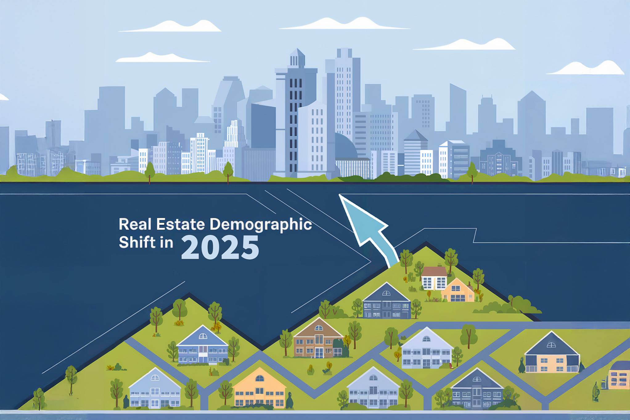 From Urban Exodus to Suburban Surge: Real Estate Demographic Shift in 2025