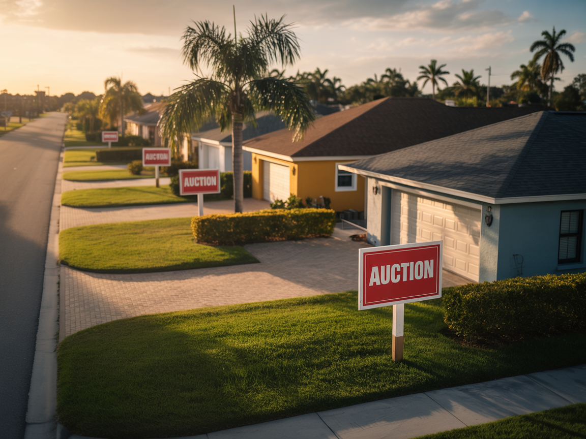 January 2026 Florida Foreclosures Surge 32%: Massive Opportunity at County Auction Sales