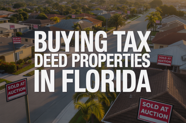The Complete Guide to Buying Tax Deed Properties in Florida: From Auction to Ownership