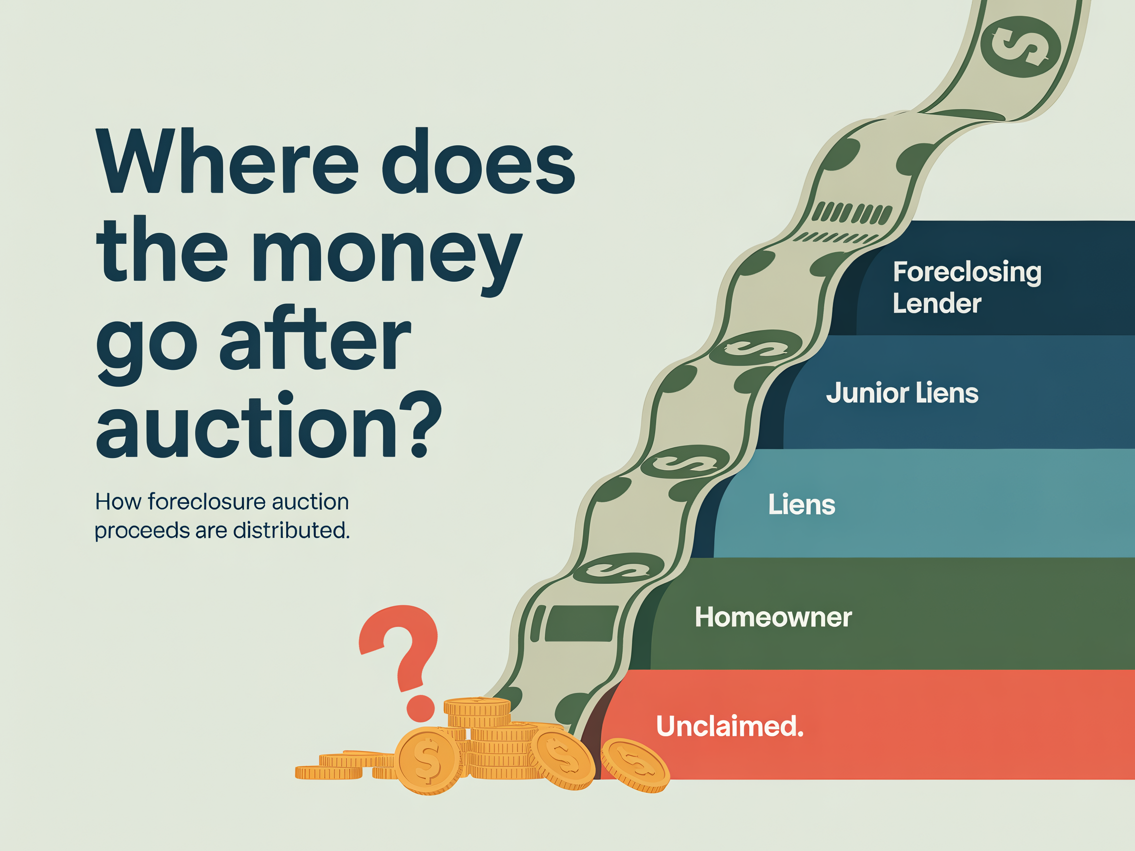 Where Does the Money Go After a Foreclosure Auction Sale? Everything you Need to Know About Surpluses