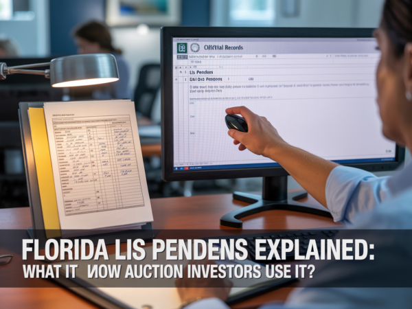 Florida Lis Pendens Explained: What It Means and How Auction Investors Use It