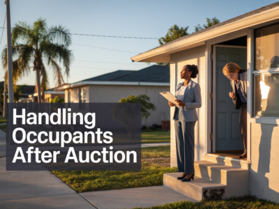 Foreclosure Eviction Florida: How to Handle Occupants After Winning at Auction
