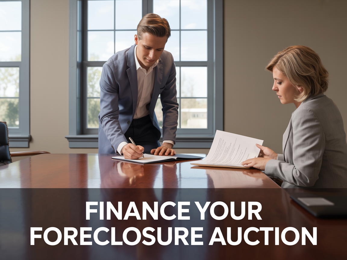How to Finance a Florida Foreclosure Auction Purchase Without Paying All Cash