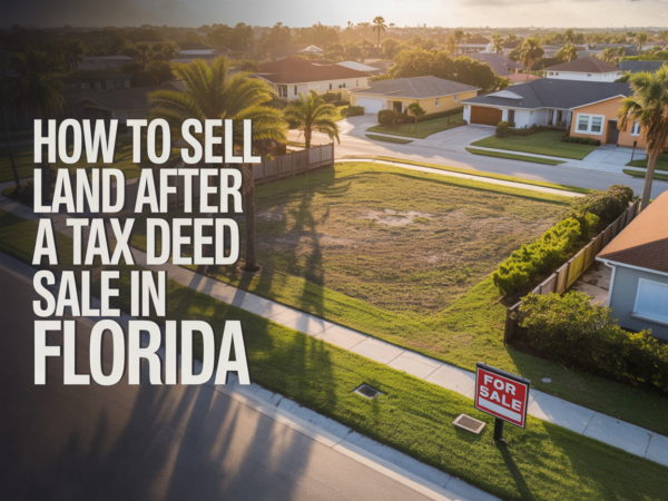 How to Sell Land After a Tax Deed Sale in Florida