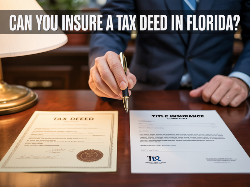 Tax Deed Title Insurance Florida: Investor Guide