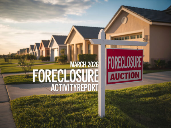 March Foreclosure Activity up 26% From Last Year
