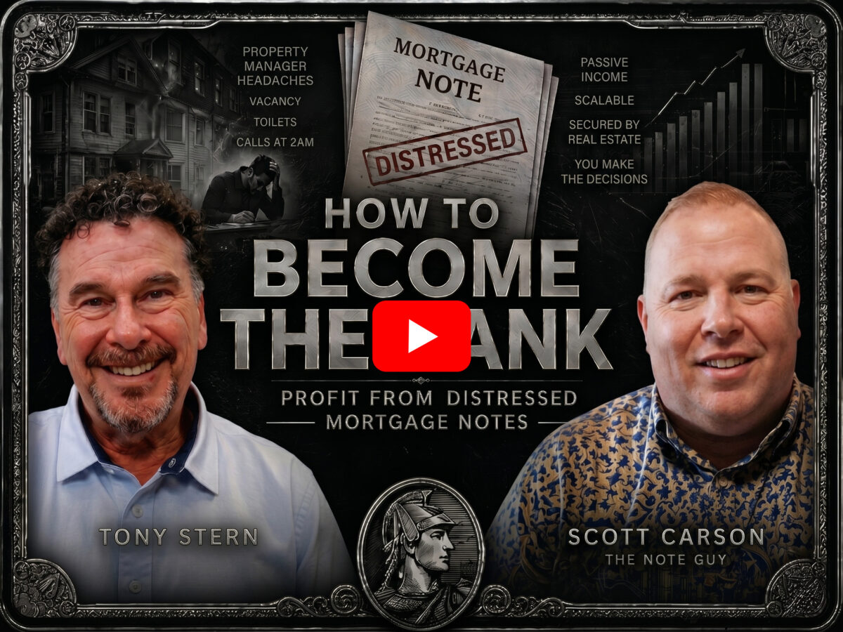 Scott Carson The Note Guy: How To Buy Distressed Notes