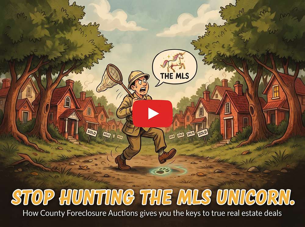 Stop Hunting for an MLS Unicorn: 10 Reasons to Buy at County Auctions Instead