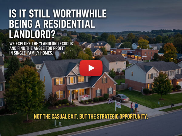 Is the Landlord Exodus Real? Why Single Family Rentals Still Win