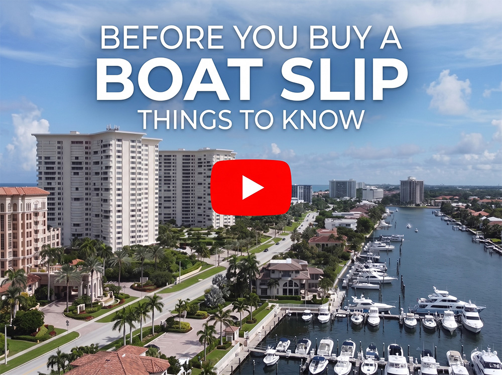 Buying and Selling Boat Slips: A High-Yield Niche