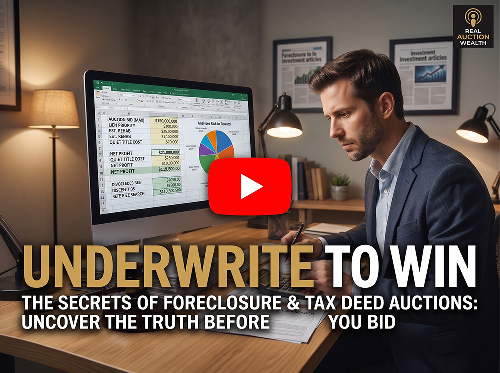 How to Underwrite Foreclosure and Tax Deed Auctions